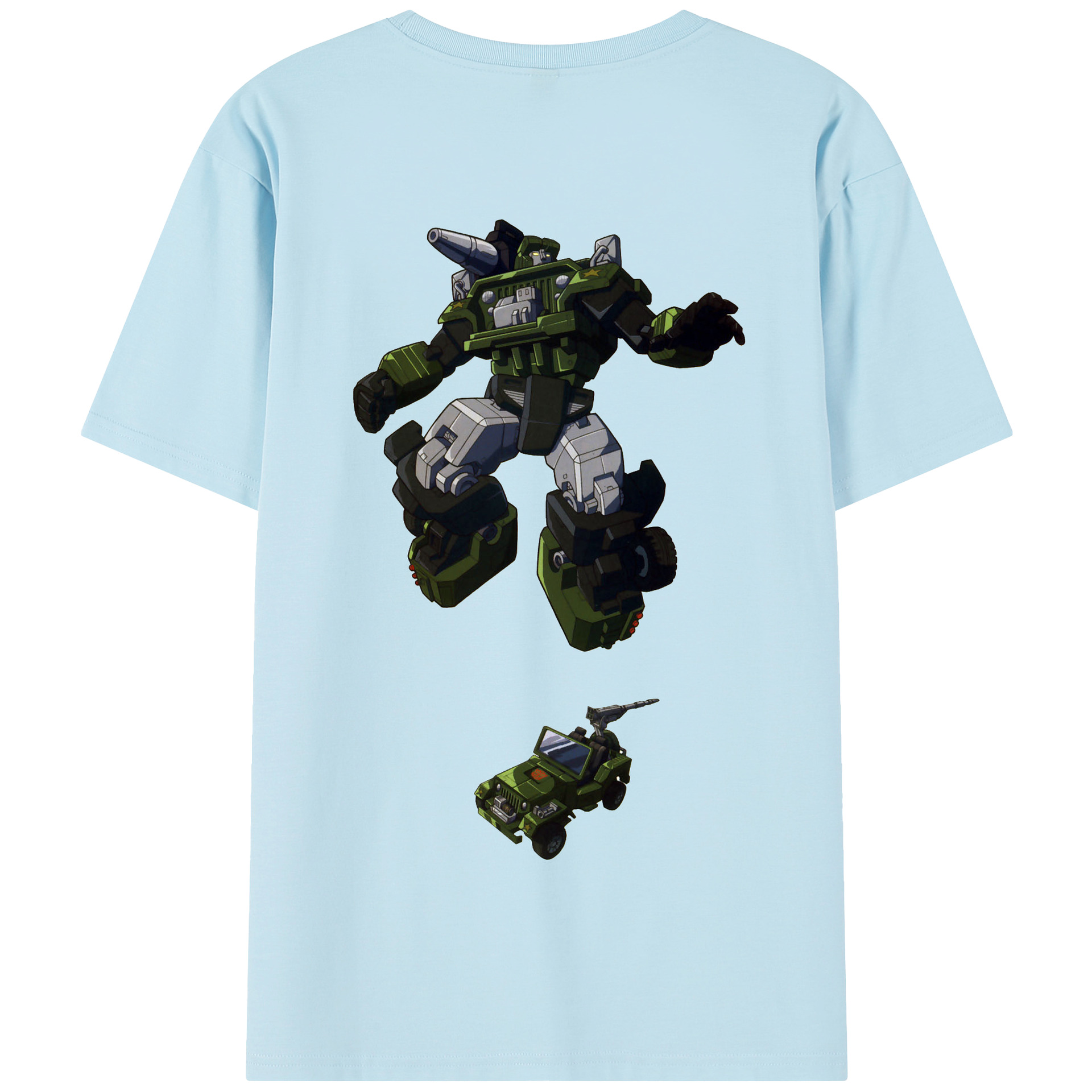 （画像用）  綿100％半袖Tシャツ（背面プリント）
